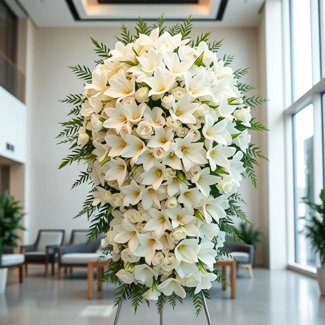 تاج گل نمایشگاهی