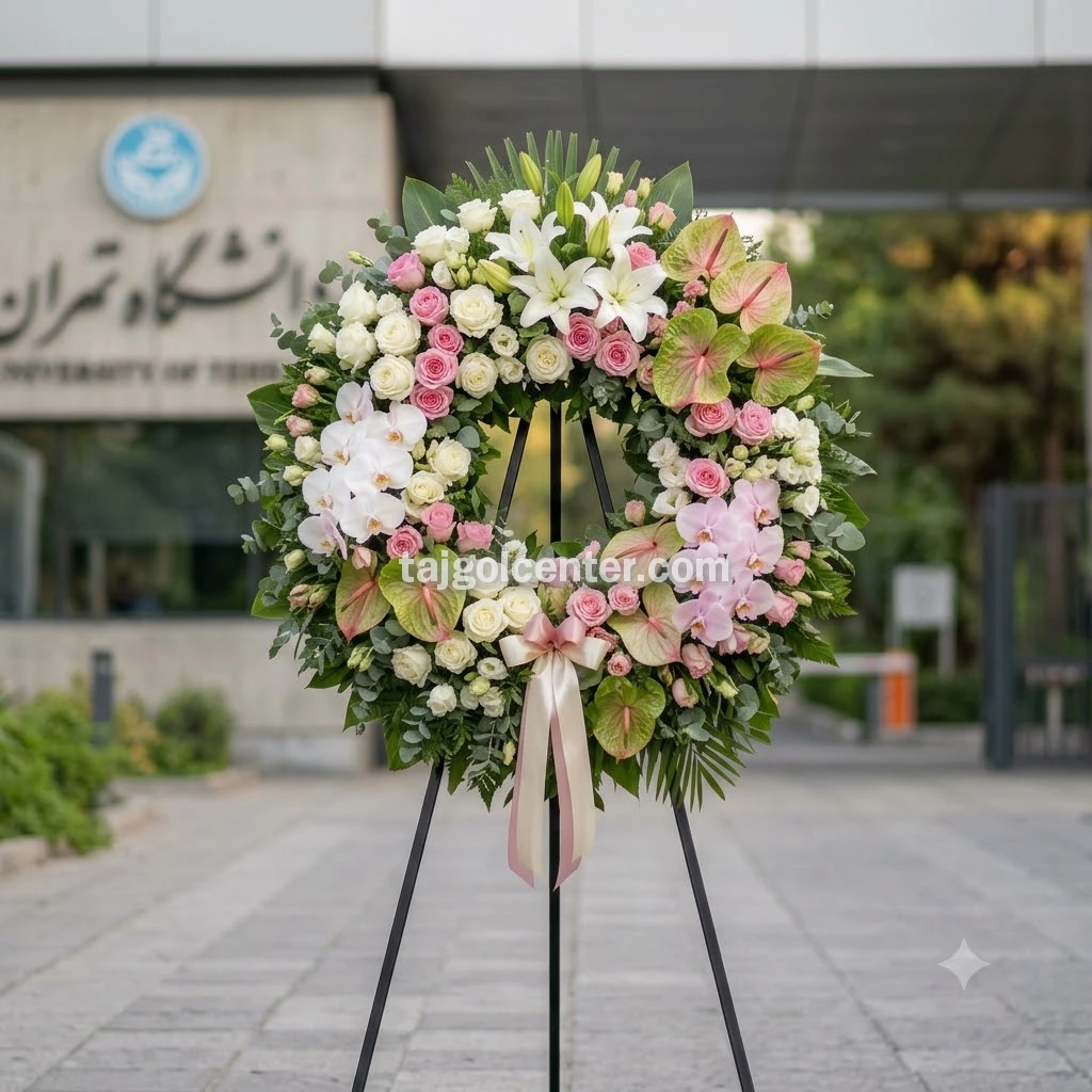 خرید تاج گل روز معلم در تهران
